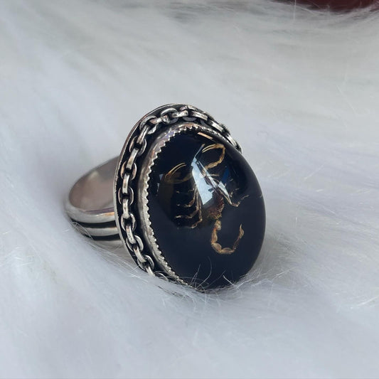 Chain Scorpio Ring