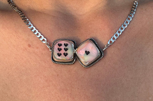 Candy Heart Lucky Dice