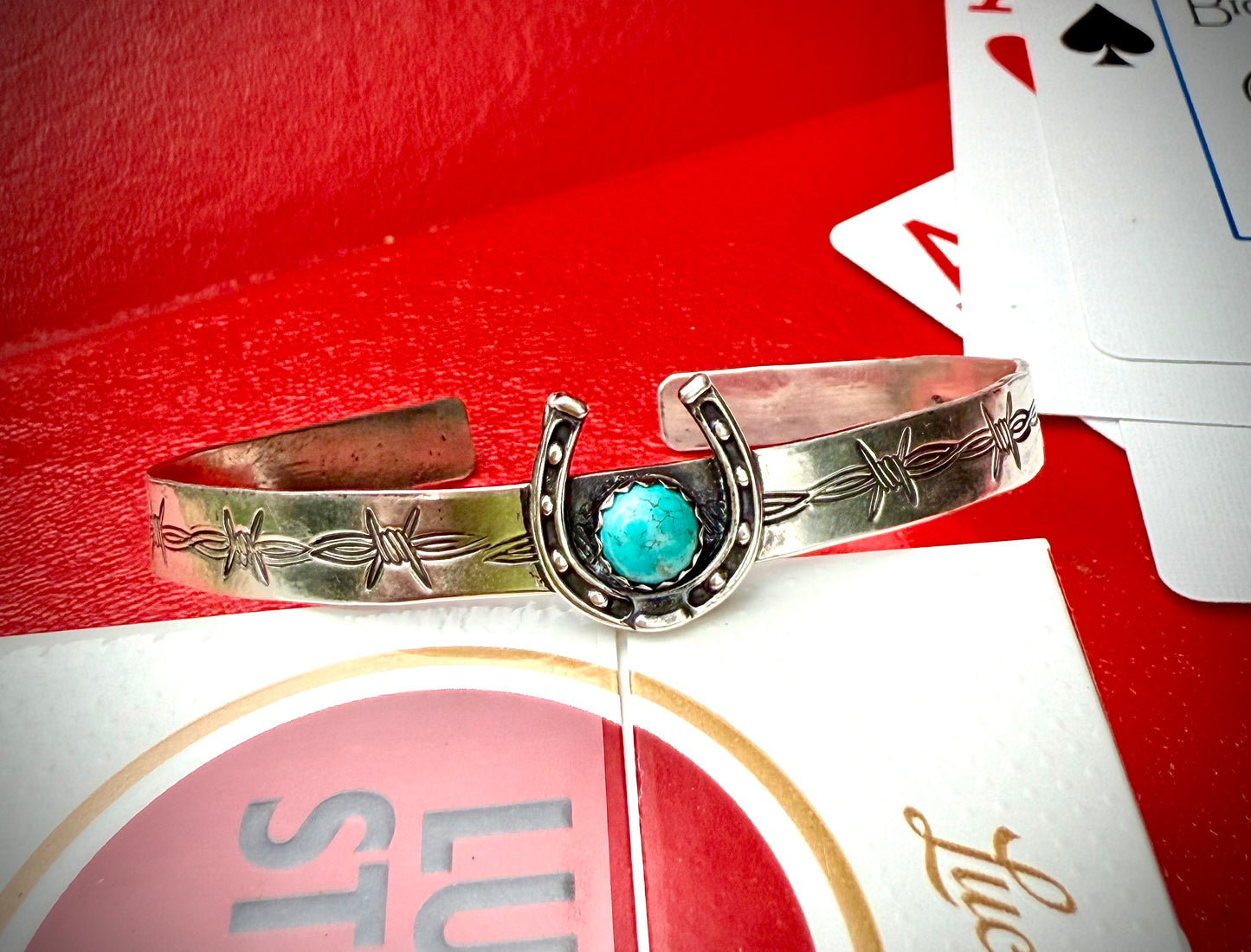 Suerte Turquoise Cuff