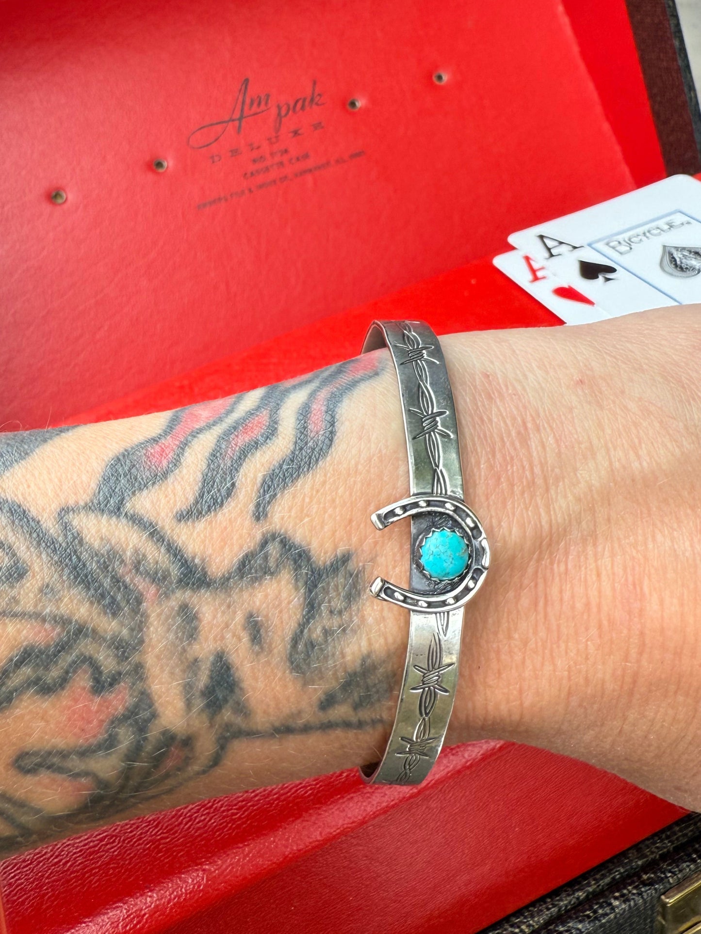 Suerte Turquoise Cuff