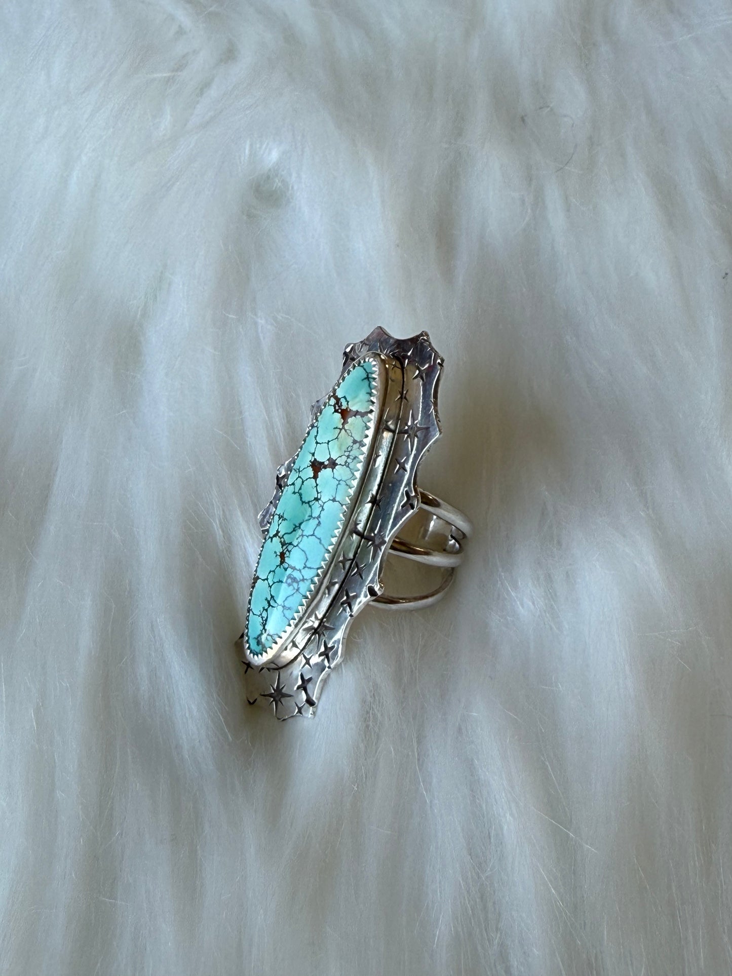 Carico Lake Turquoise Statement ring