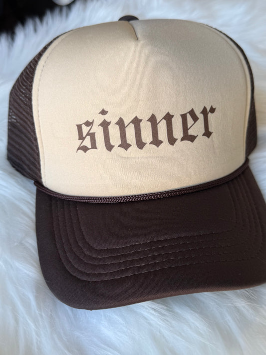 Sinner Trucker Hat