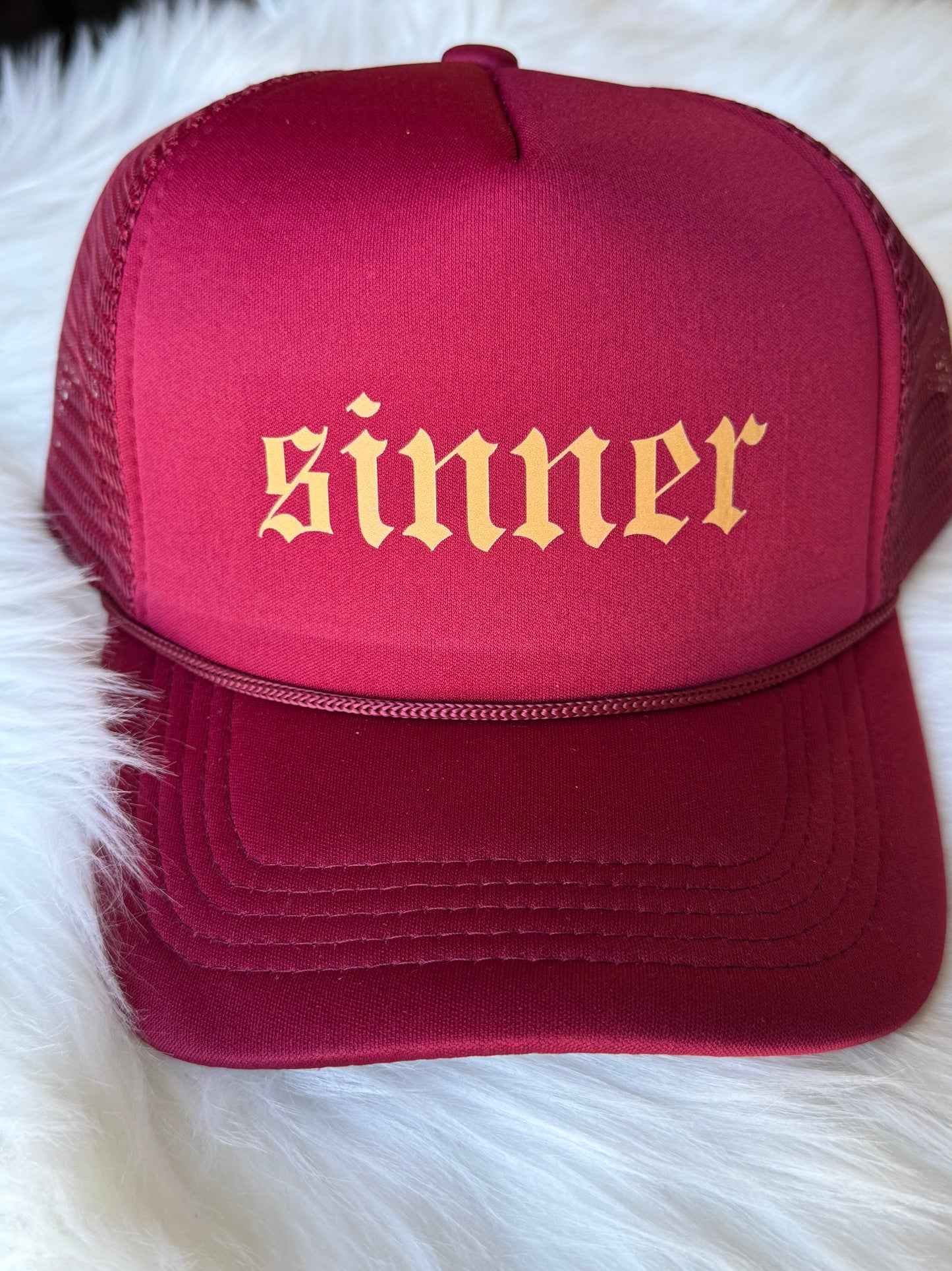 Sinner Trucker Hat