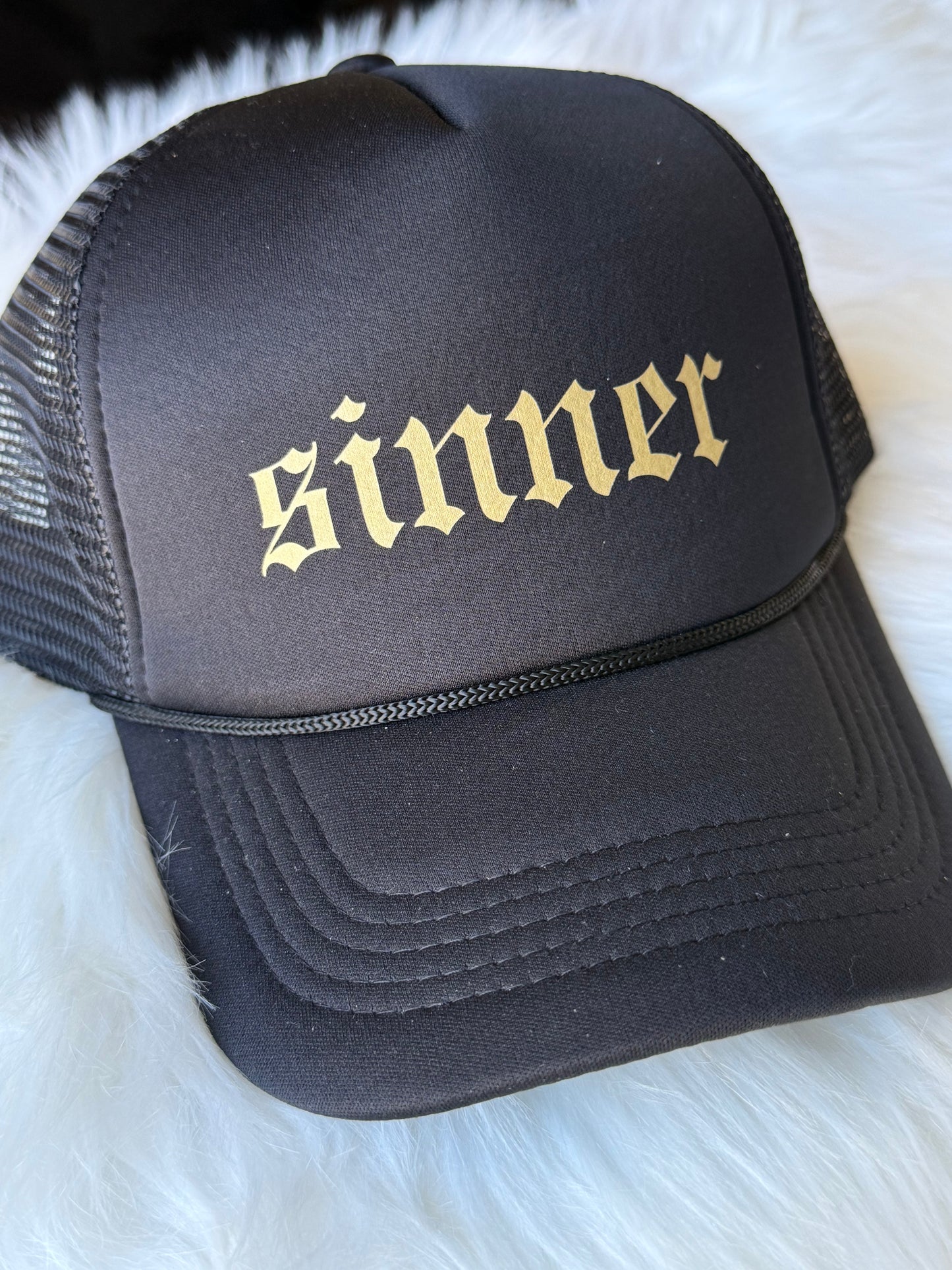 Sinner Trucker Hat