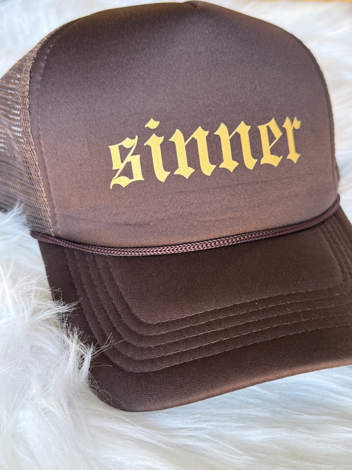 Sinner Trucker Hat