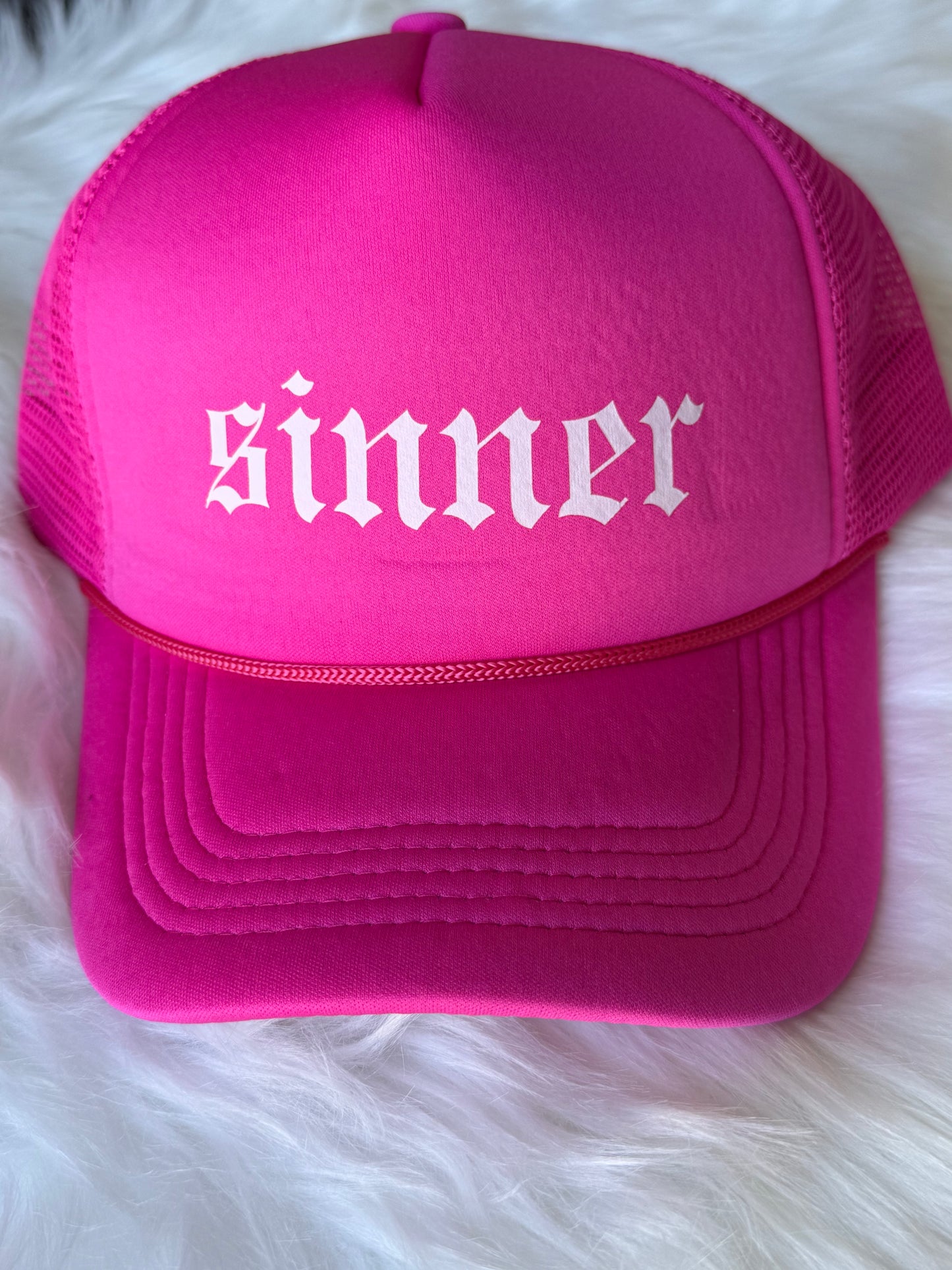 Sinner Trucker Hat