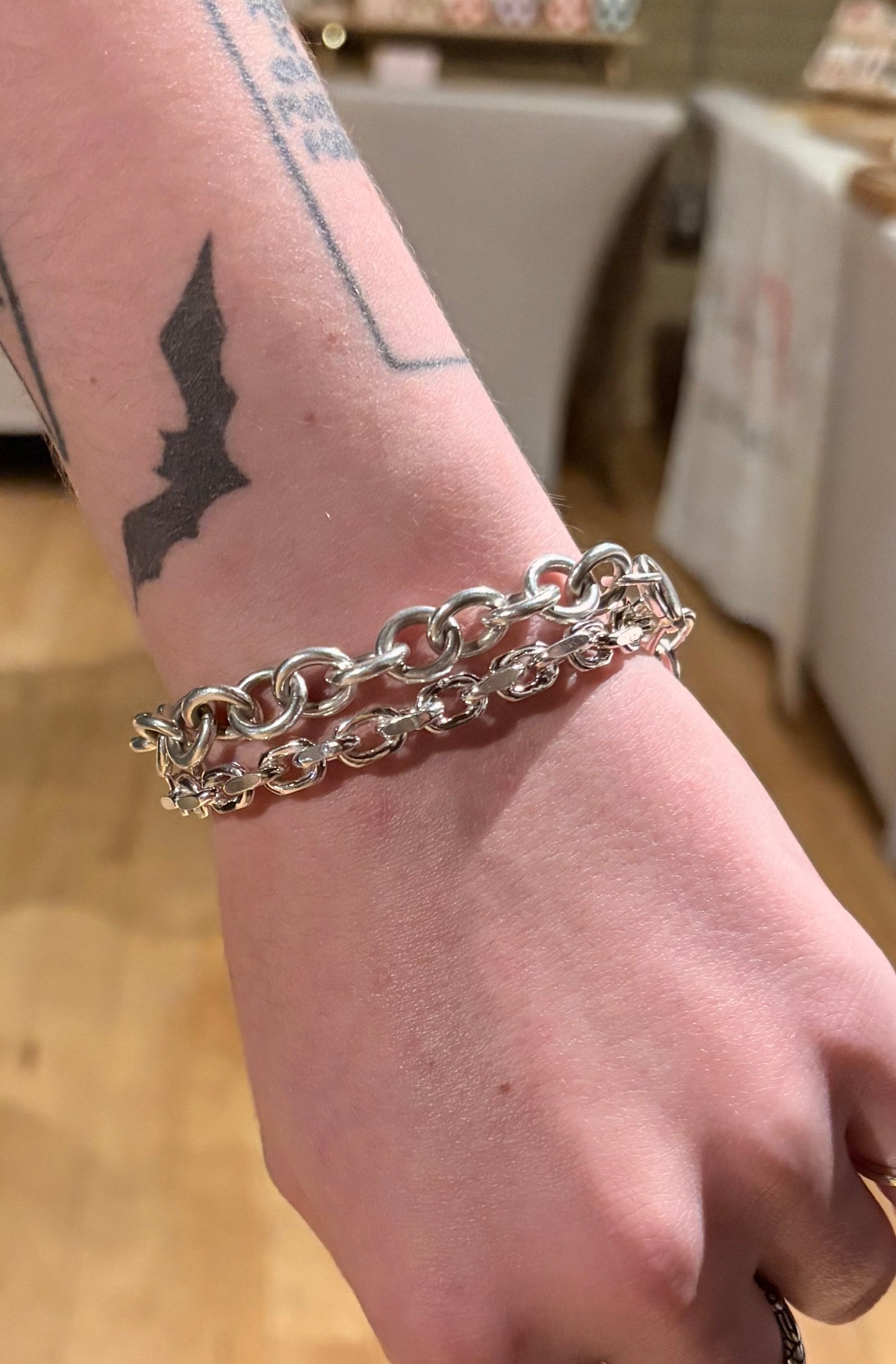 Heavy Metal Chain Cuff