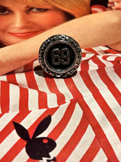 Vintage 69 pin ring for Alex