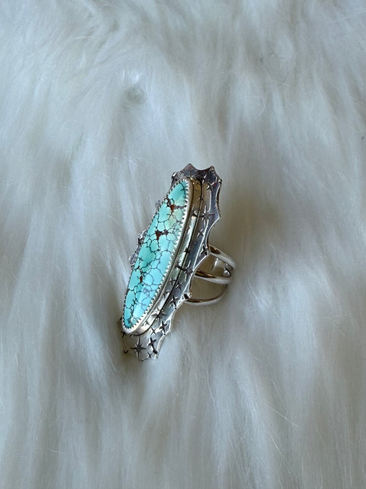 Carico Lake Turquoise Statement ring