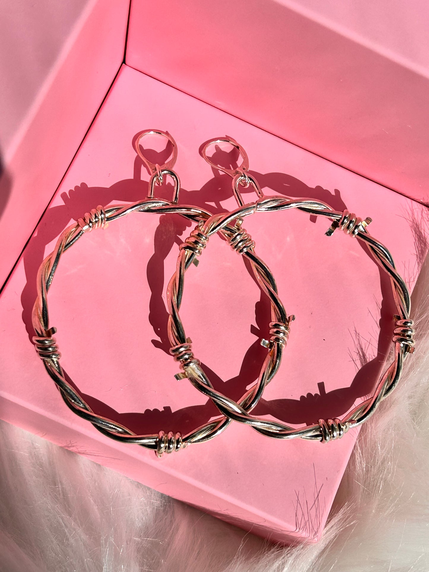 Barbed Wire Hoops