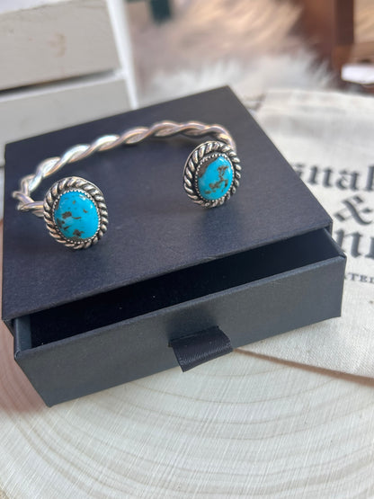 Twisted Turquoise Cuff