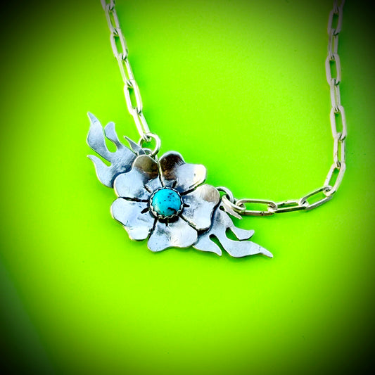 Flower Punk necklace