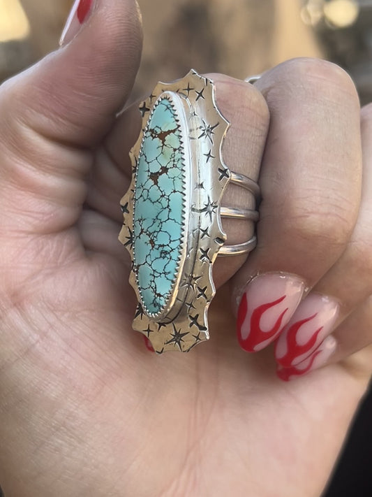 Carico Lake Turquoise Statement ring